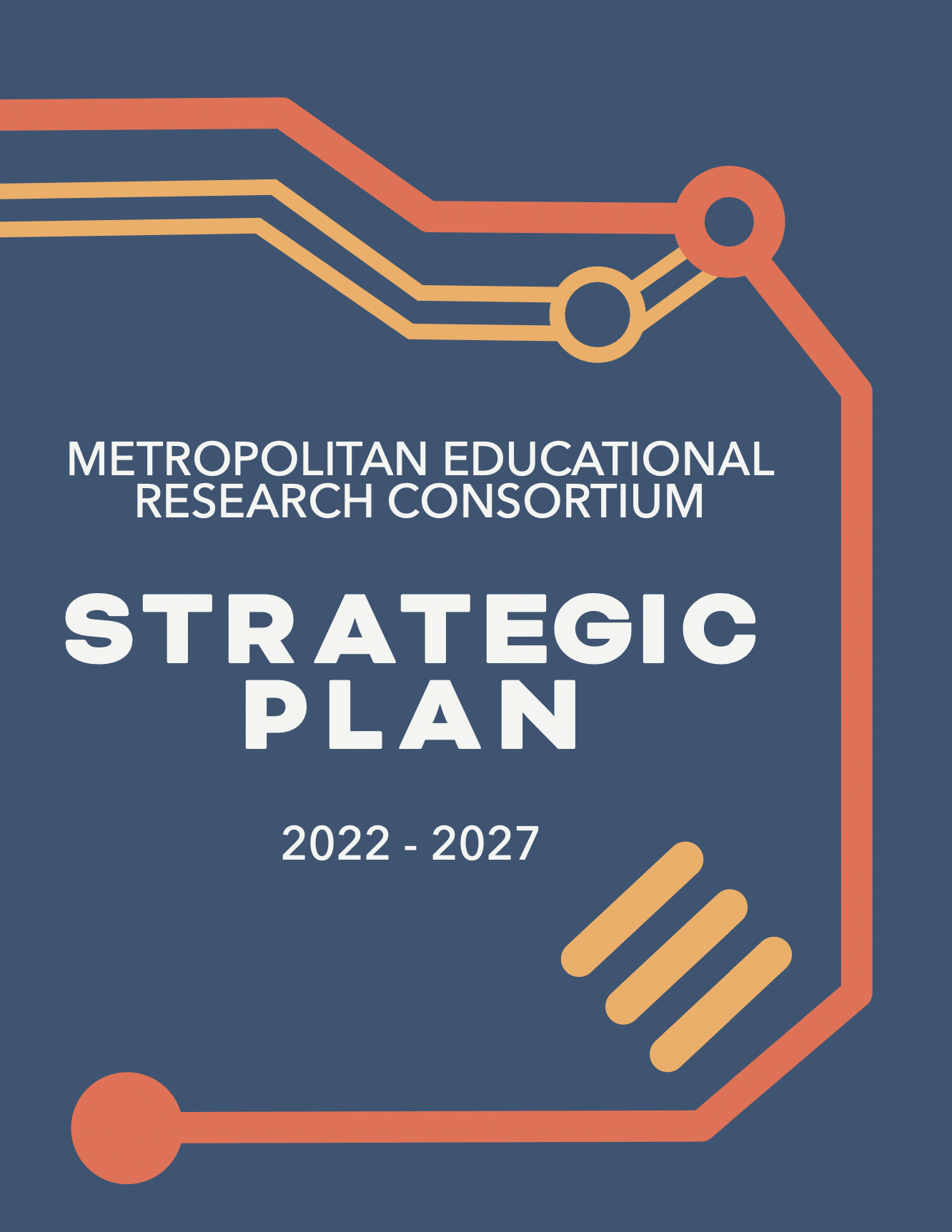 The cover of the 2022-2027 MERC Strategic Plan